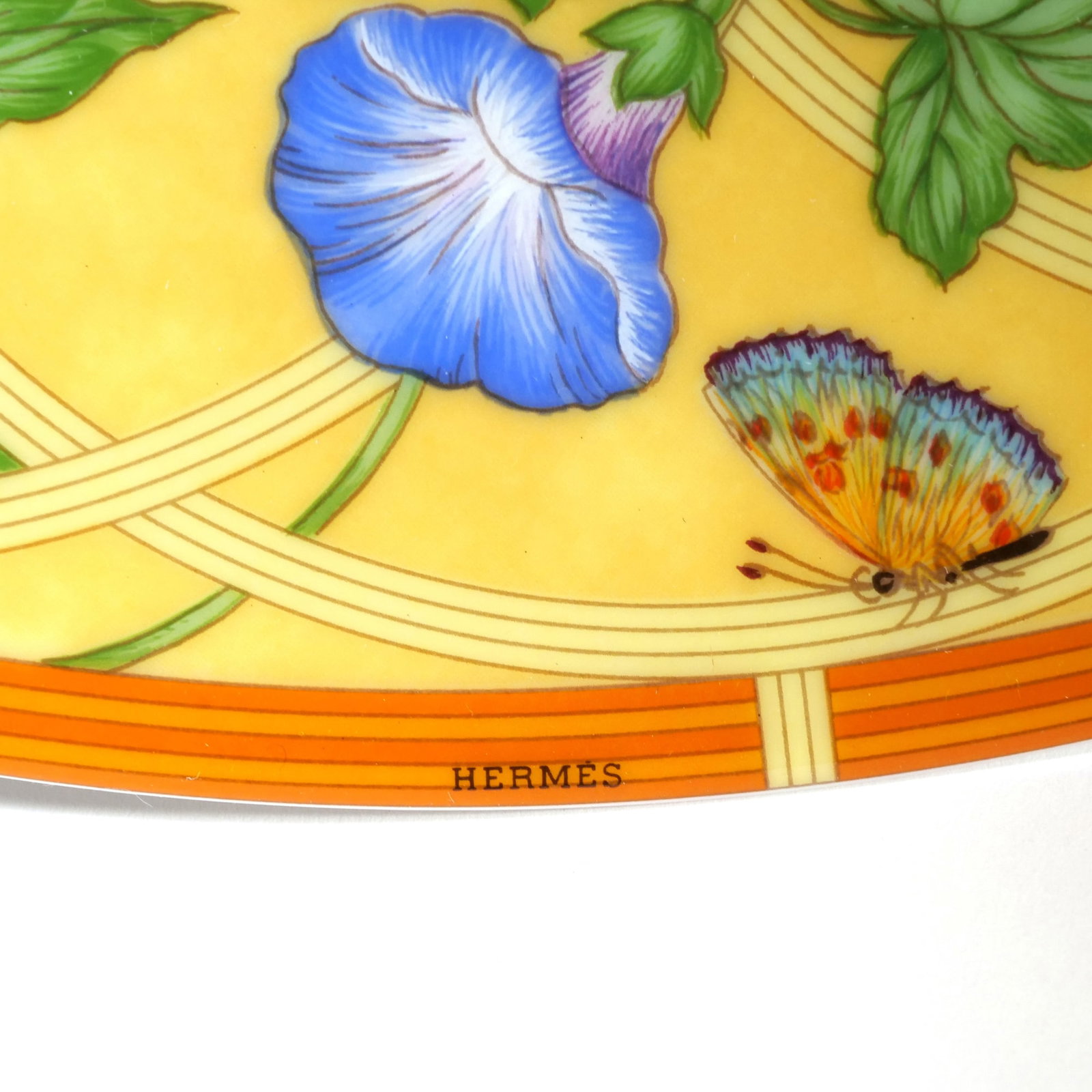 (10pc) HERMES HANDPAINTED PLATES - 9