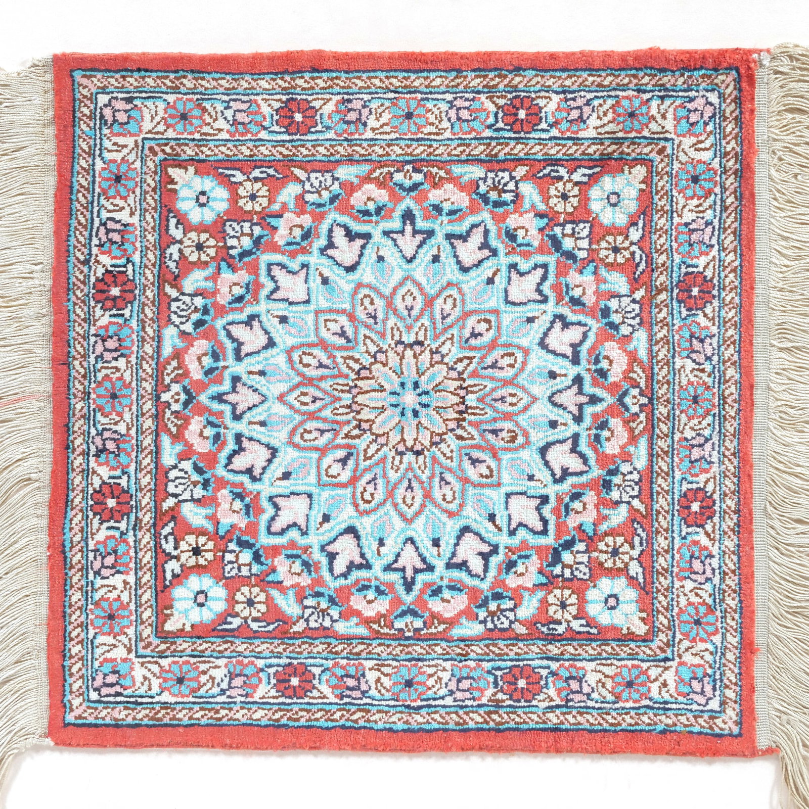 (2pc) FRAMED MINIATURE RUGS - 8