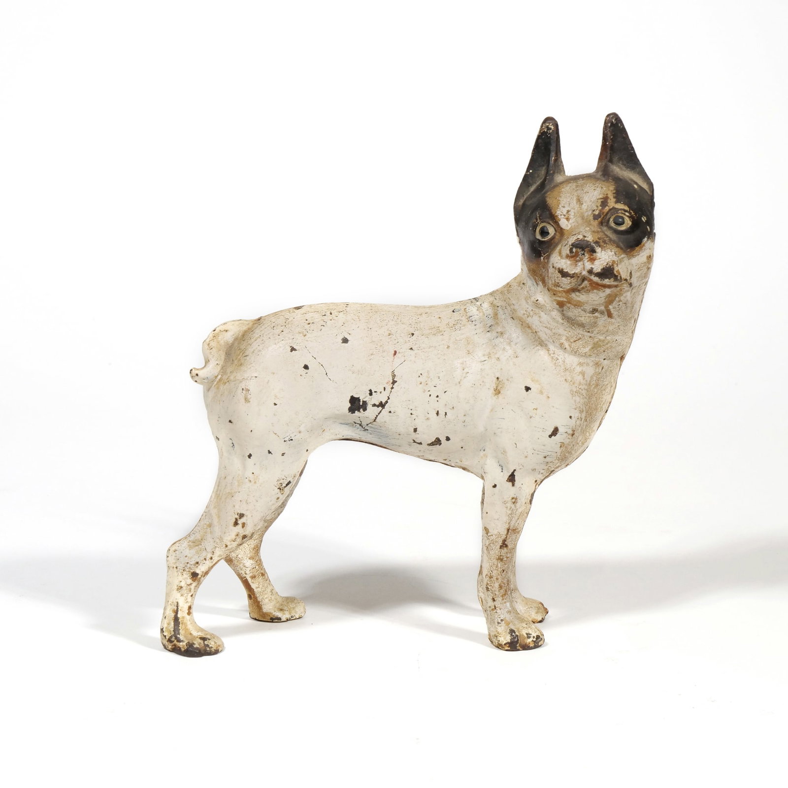 PAINTED CAST IRON DOG DOORSTOP (1 of 6)