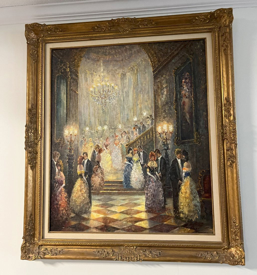 Richard Schlomer (German, B. 1921) Oil On Canvas (1 of 7)