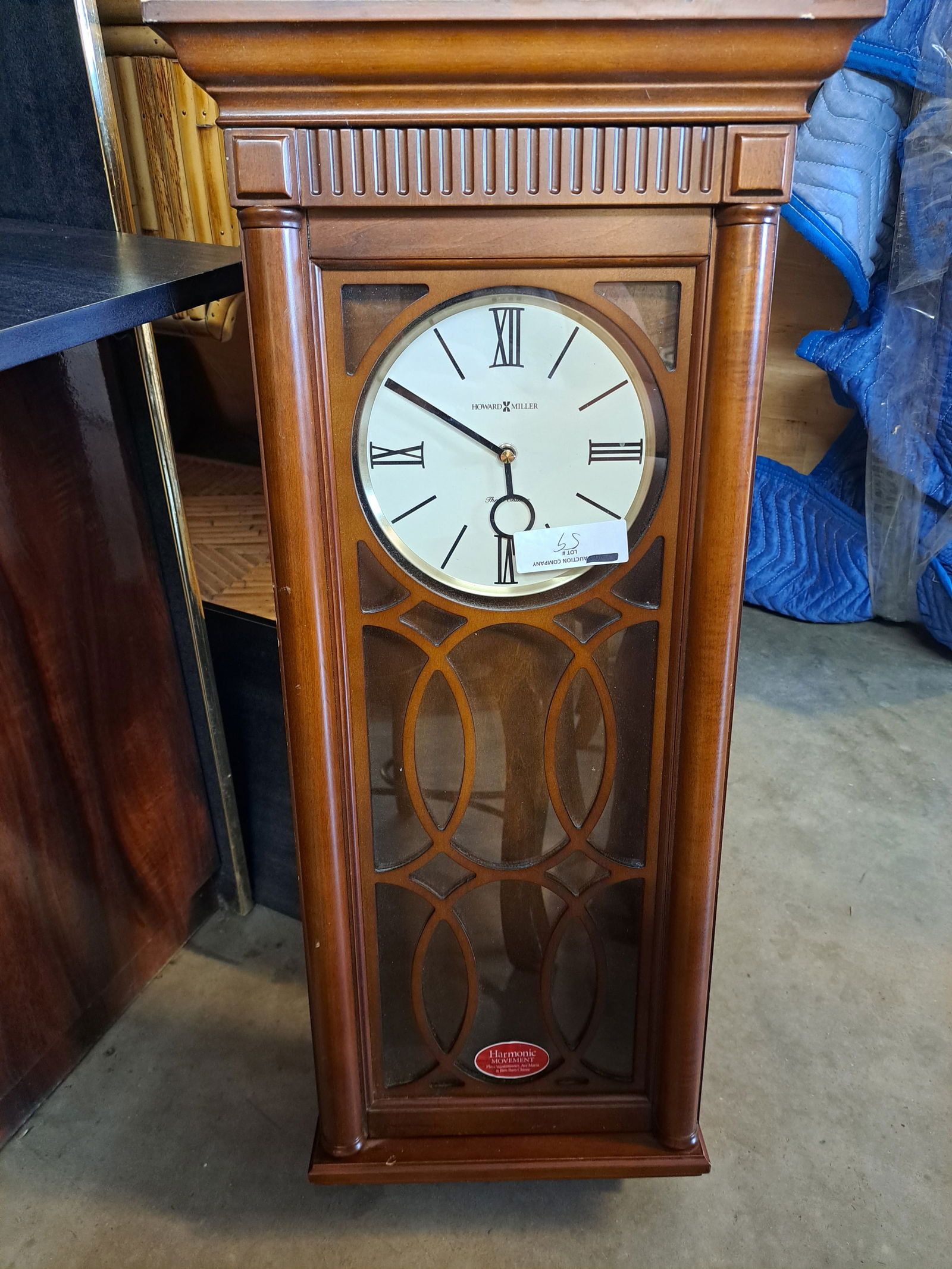 Mahogany Howard Miller Case Clock (1 of 3)