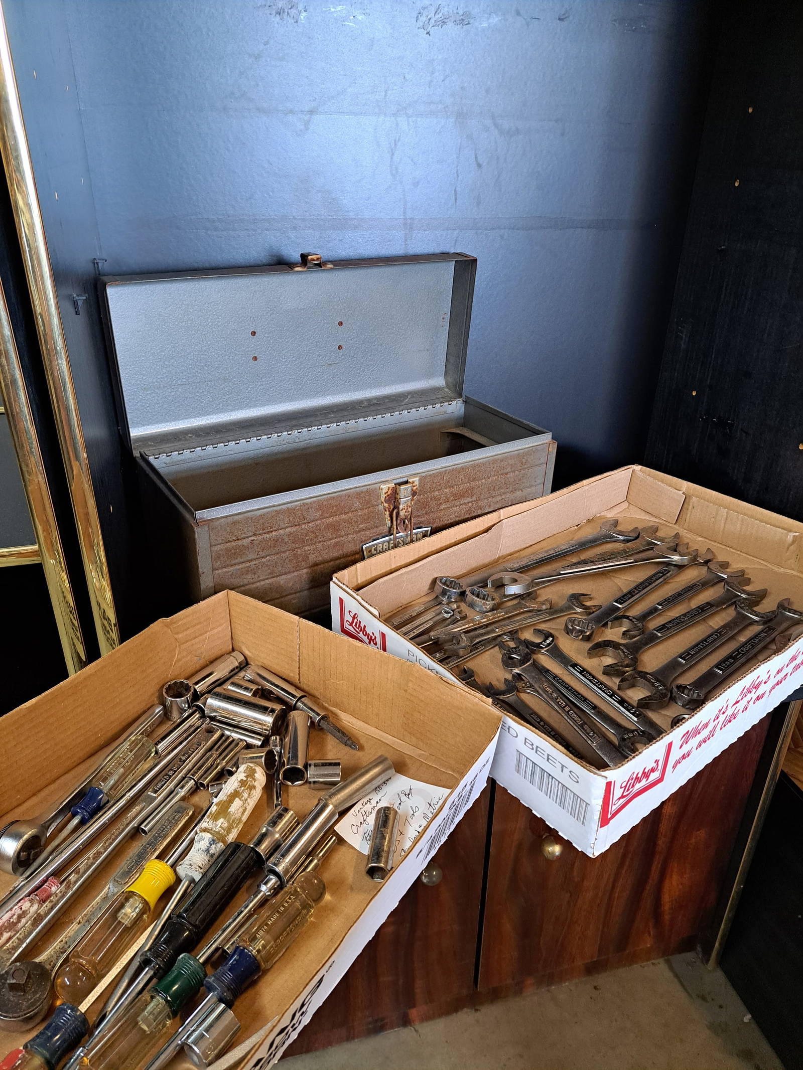 Very Large Lot Of Vintage Craftsman Tools Auction