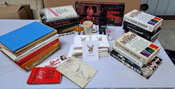 50 Piece Plus Vintage Playboy Items (1 of 6)
