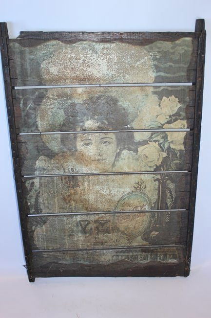 Coca Cola wood sign (1 of 2)