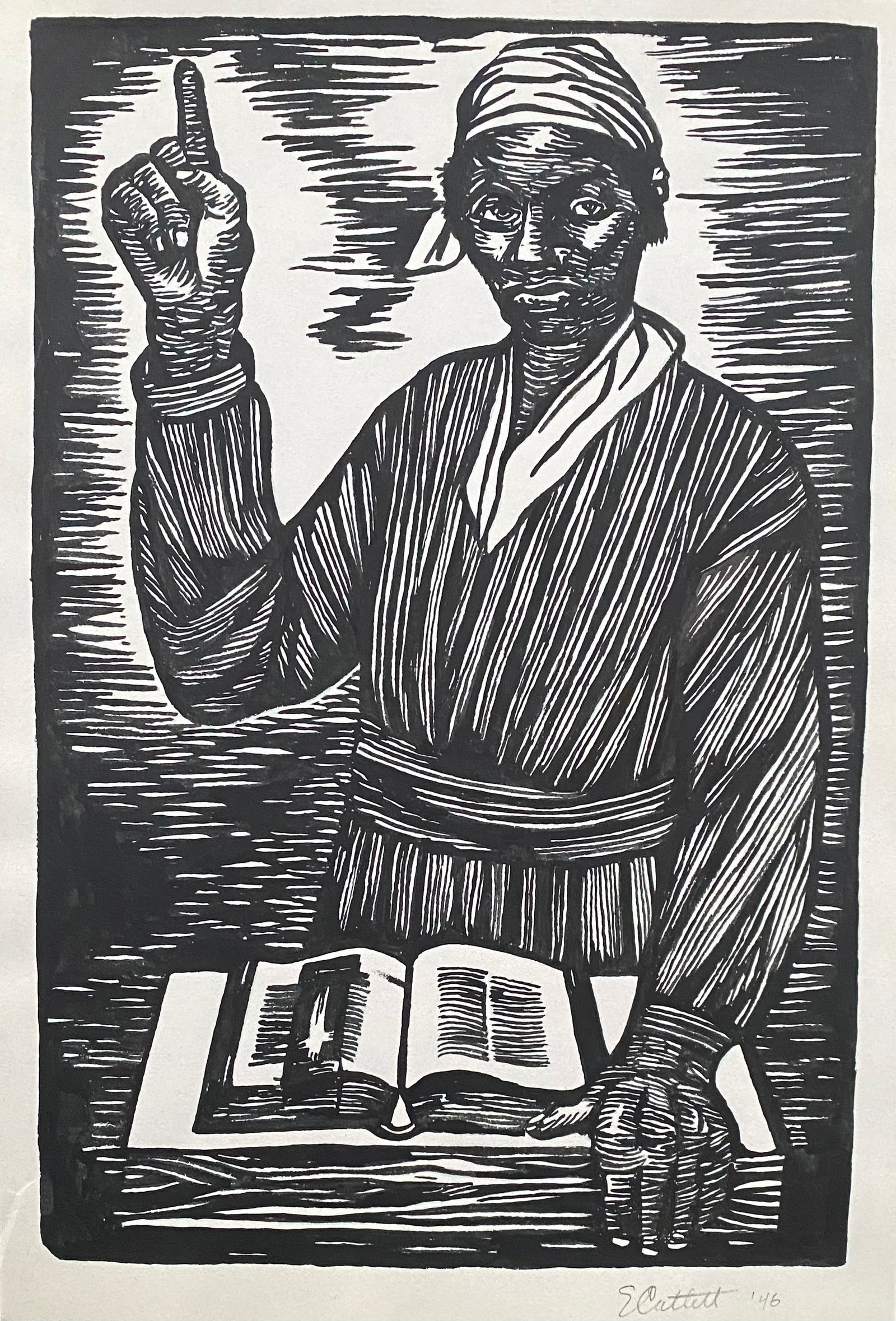 Elizabeth Catlett (1915 - 2012 American/Mexican) Style Of (1 of 4)