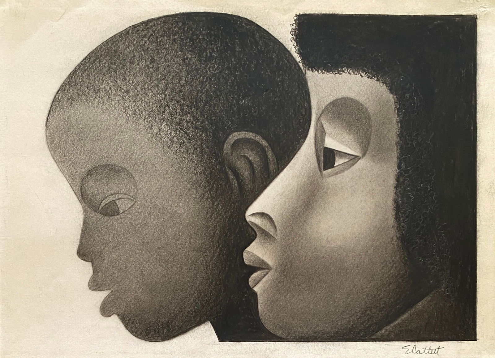 Elizabeth Catlett (1915 - 2012 American/Mexican) Style Of (1 of 2)