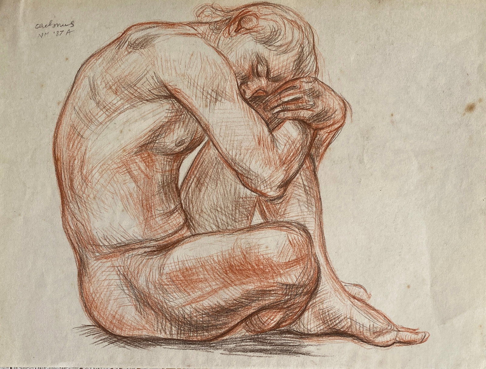 Paul Cadmus (American, 1904-1999) Drawing (Style Of) (1 of 2)