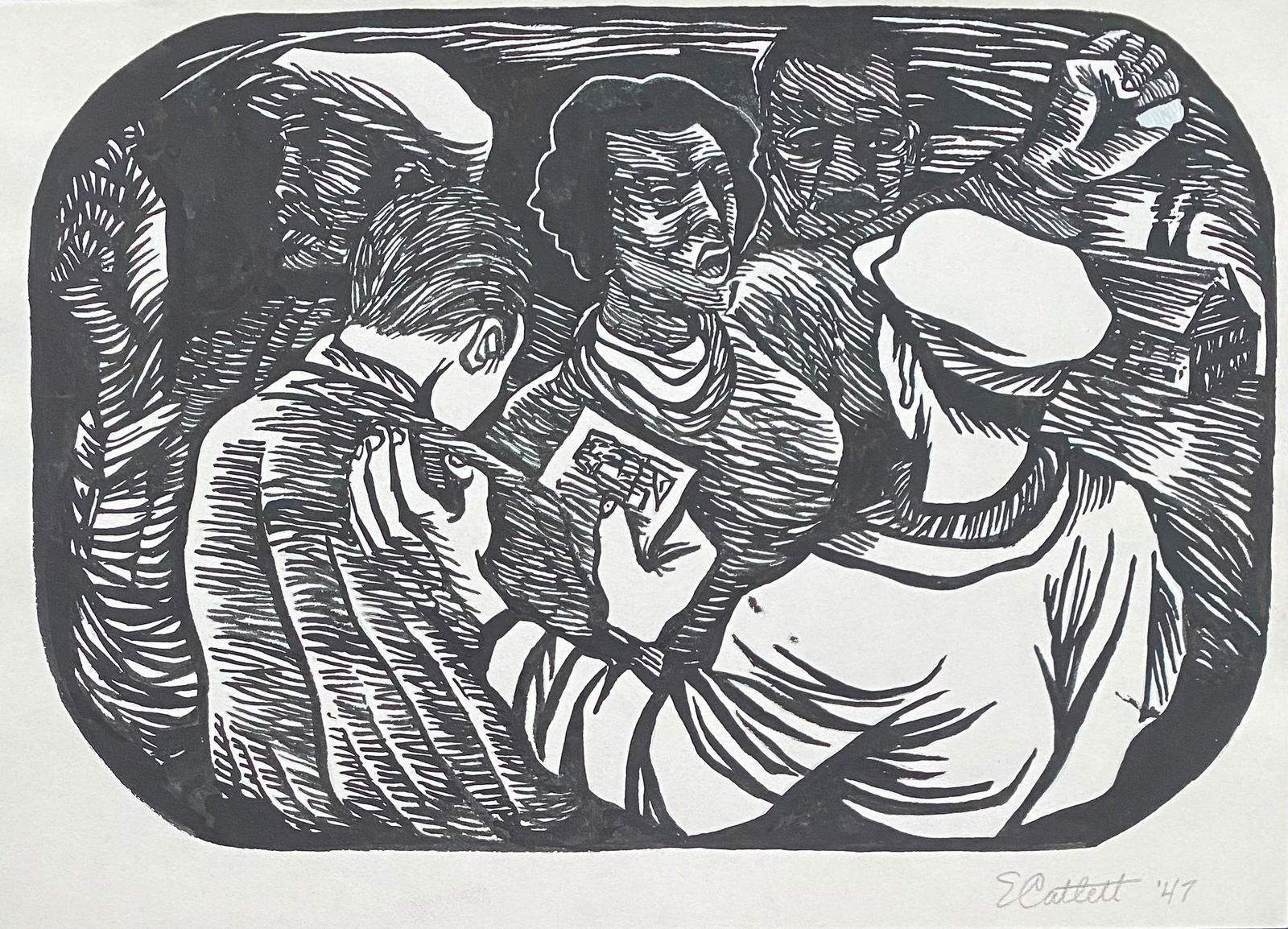 Elizabeth Catlett (1915 - 2012 American/Mexican) Style Of (1 of 4)