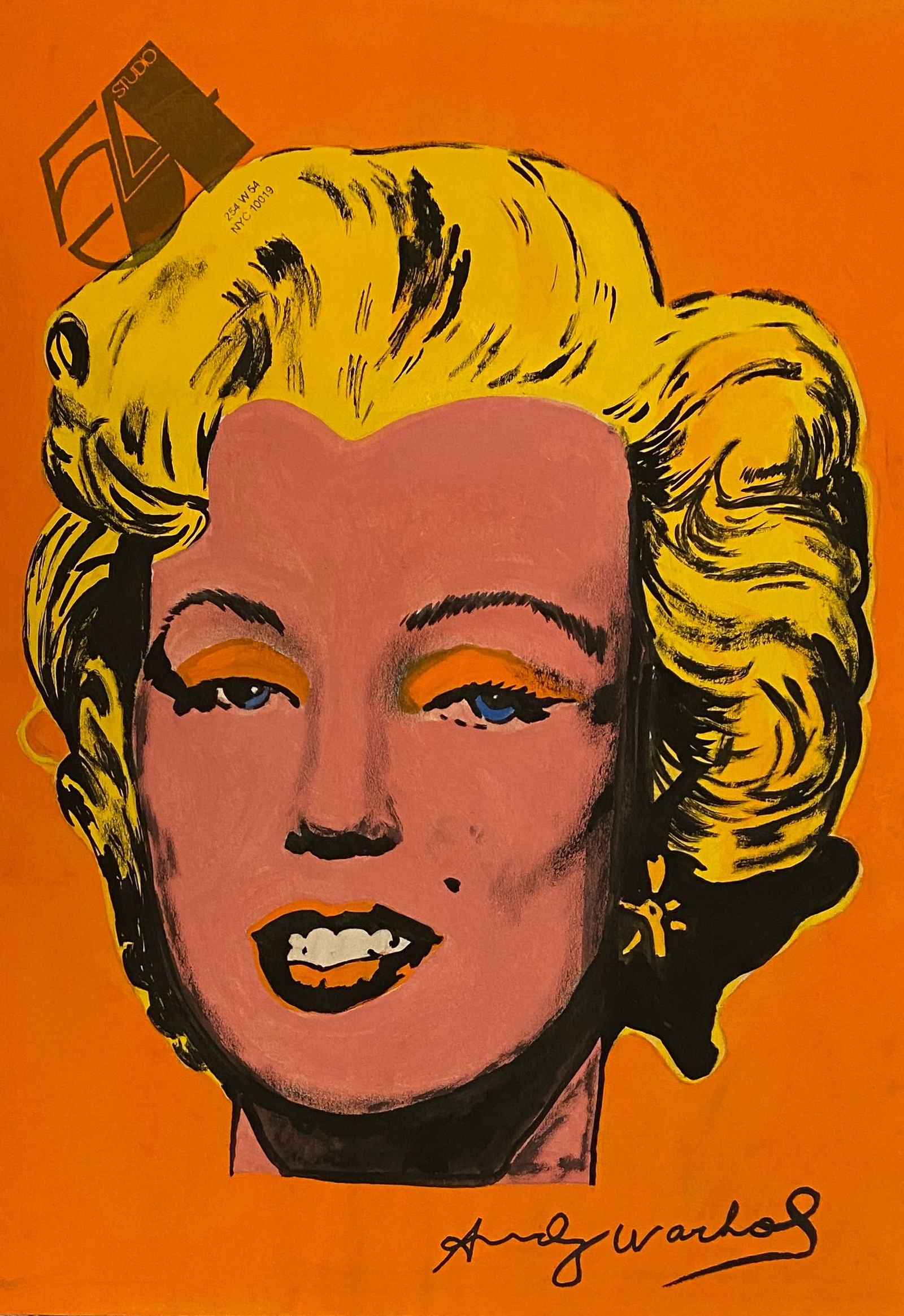 Andy Warhol American, 1928-1987 Mickey Mouse (Style Of) (1 of 2)