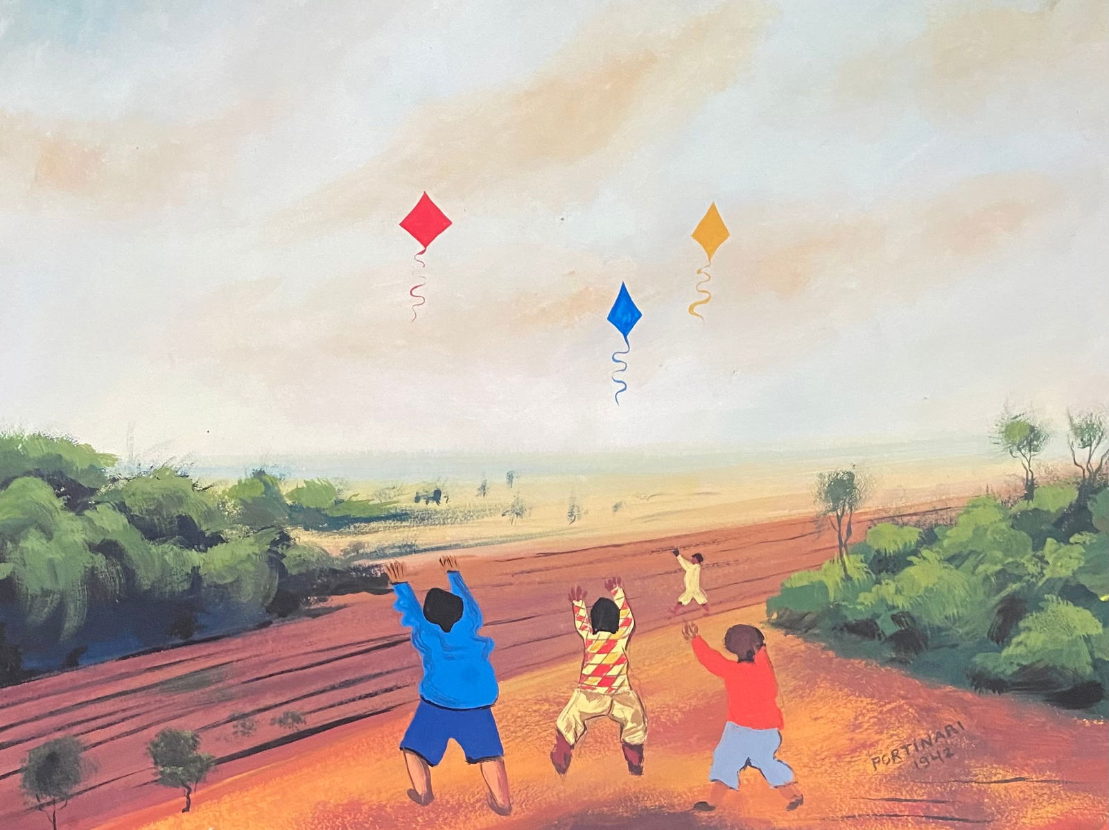 Candido Portinari 1903 - 1962 Brazil (Style Of) (1 of 4)