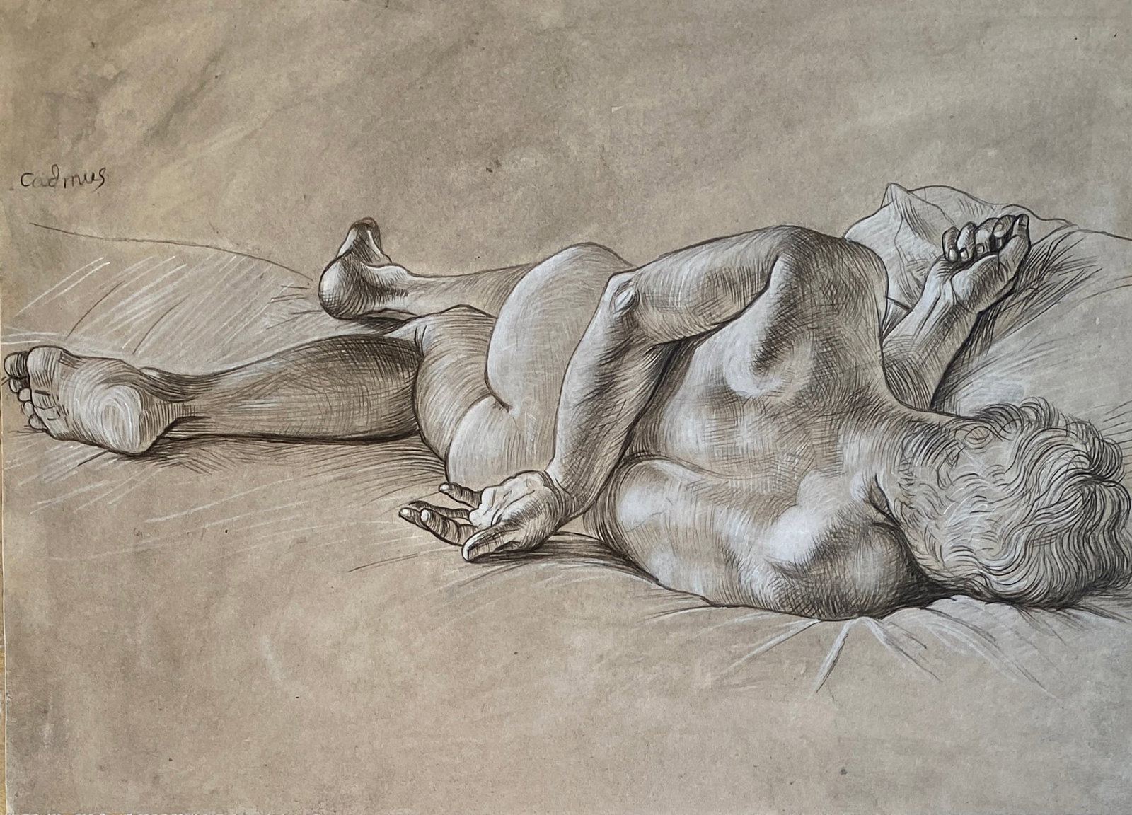 Paul Cadmus (American, 1904-1999) Drawing (Style Of) (1 of 2)