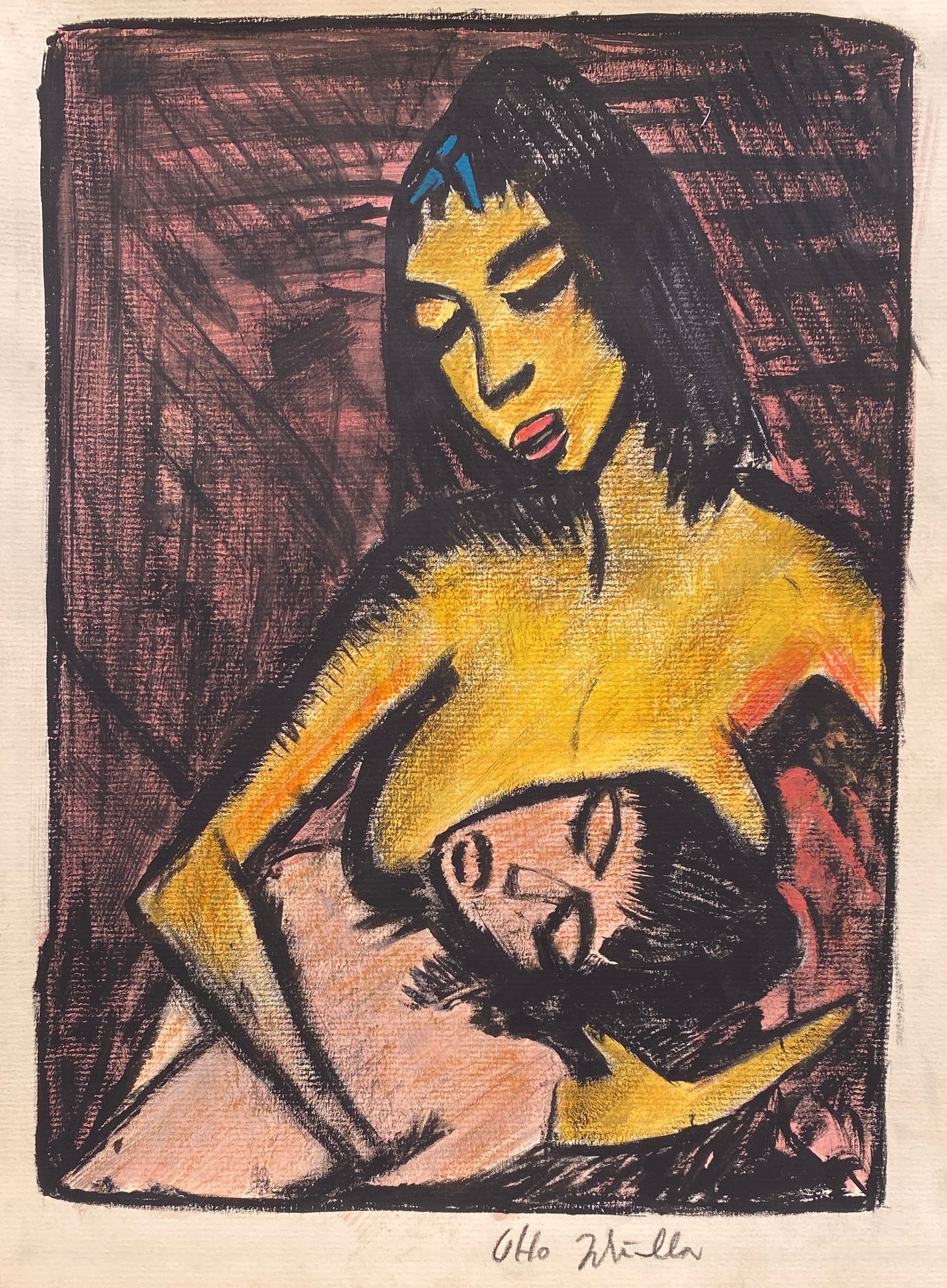 Otto Muller (German, 1974 - 1930) style of (1 of 2)