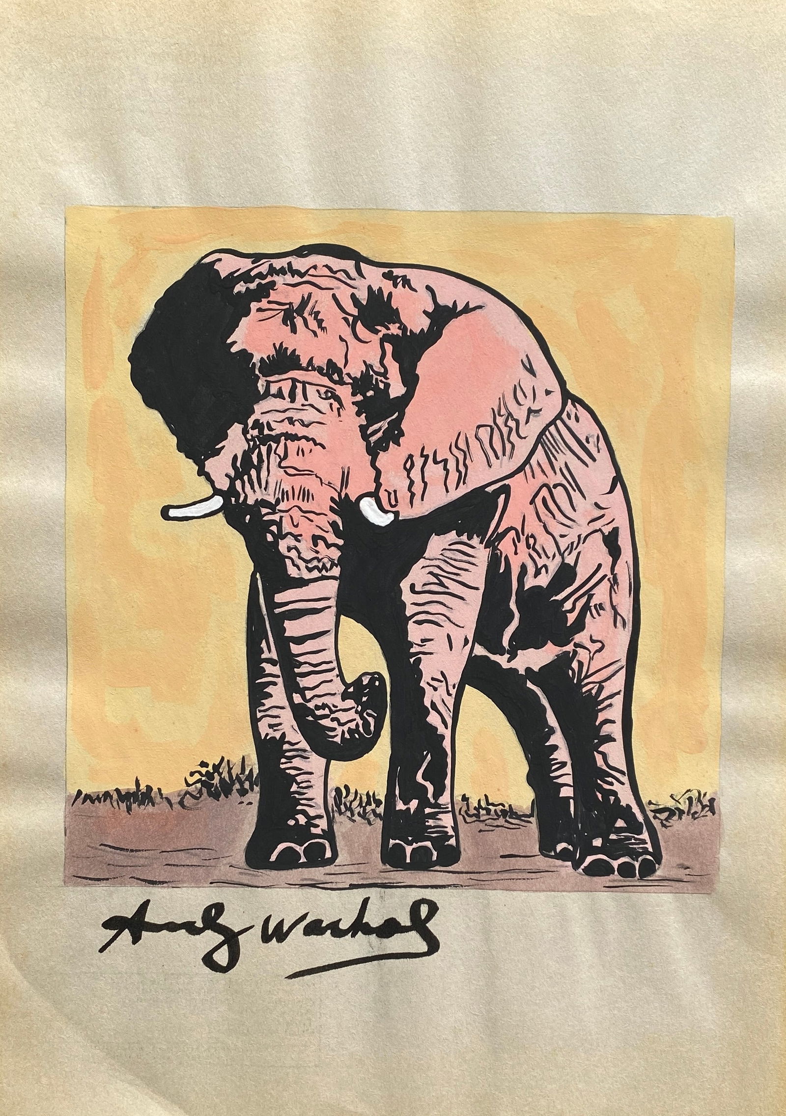 Andy Warhol American, 1928-1987 (Style Of) (1 of 2)