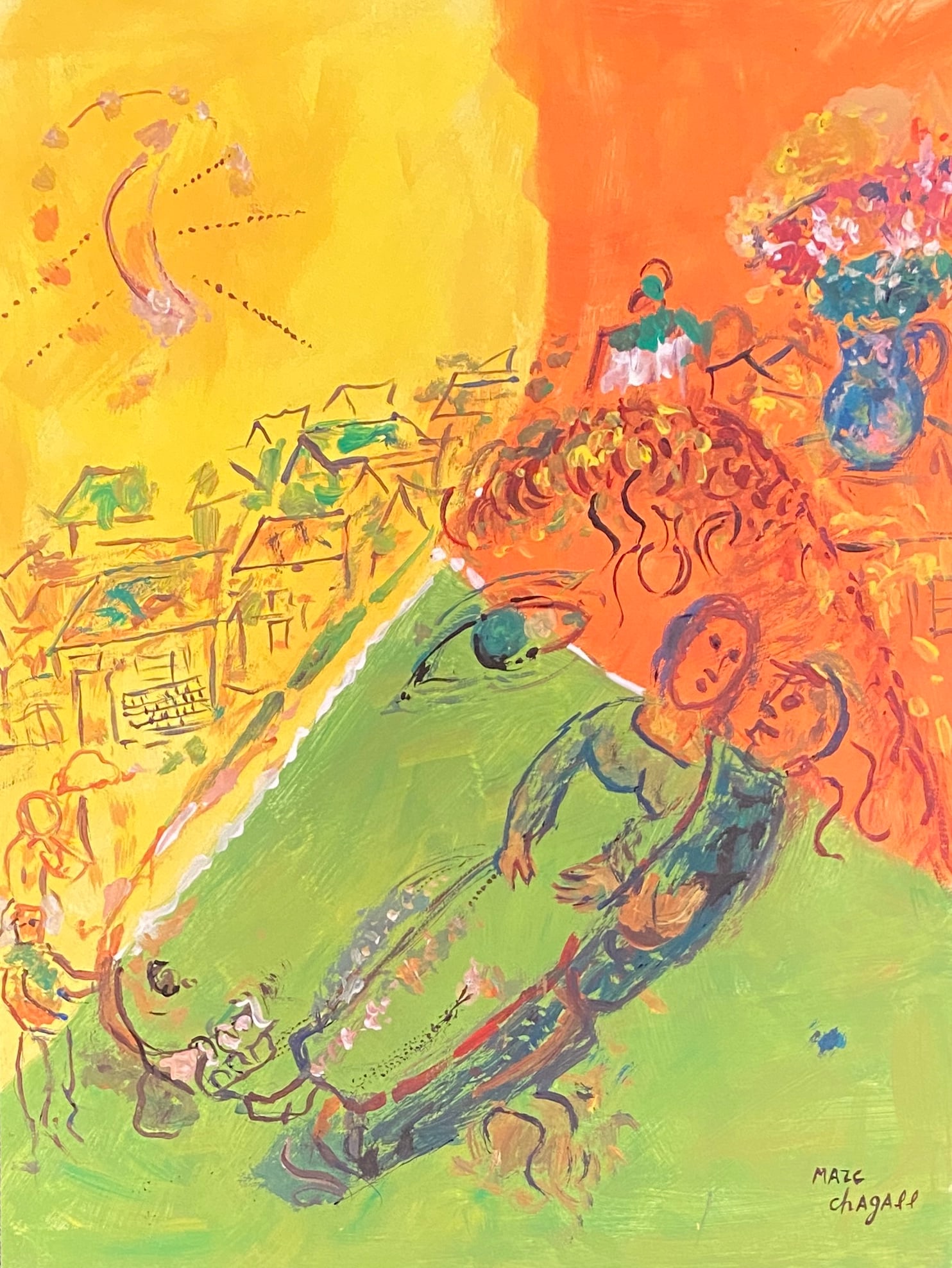 MARC CHAGALL (1887-1985) Style Of (1 of 2)