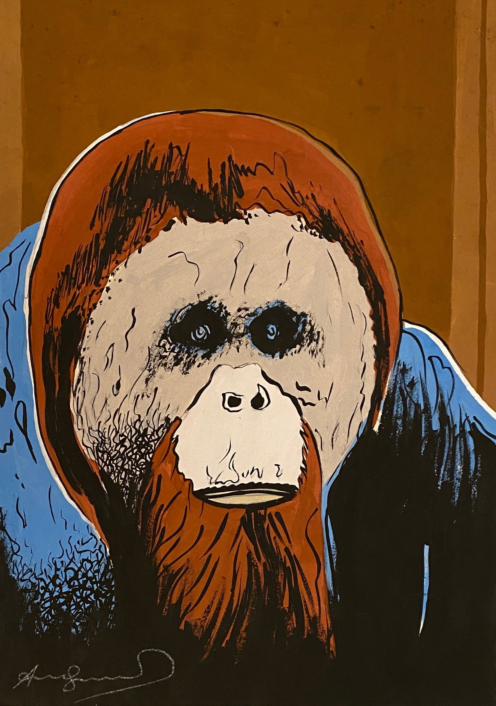 Andy Warhol American, 1928-1987 Mickey Mouse (Style Of) (1 of 2)