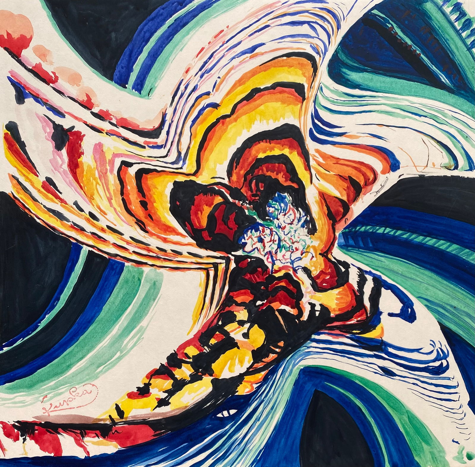 Frantisek KUPKA (CZE/1871-1957) Style Of (1 of 2)