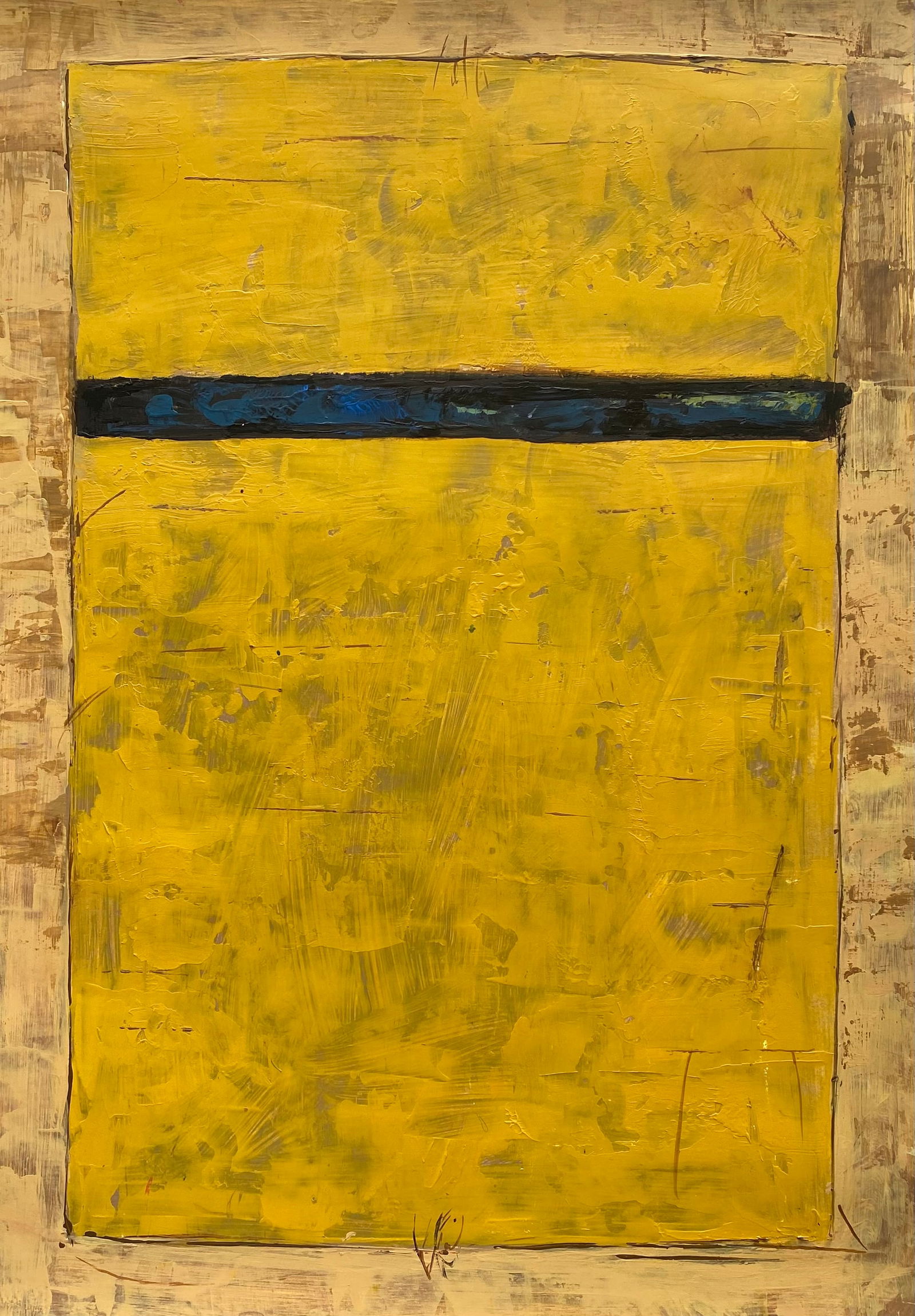 Mark Rothko Mixed Media Style Of (1 of 2)