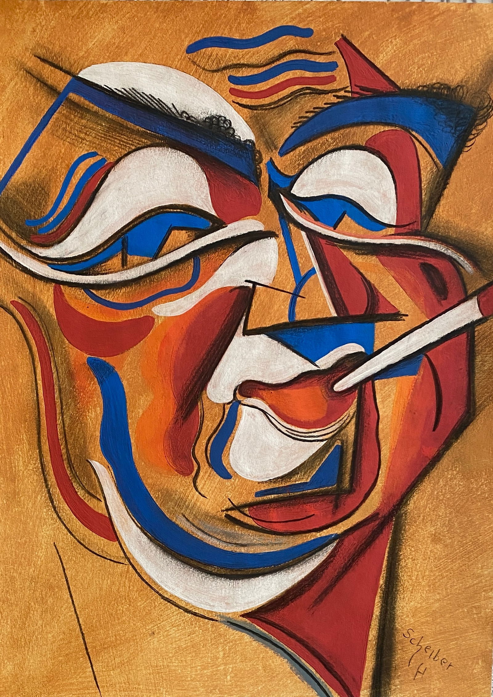 Hugo Scheiber Portrait Style Of (1 of 2)