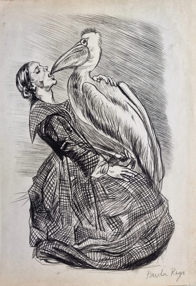 Paula Rego Portuguese/British b.1935 (Style Of) (1 of 2)