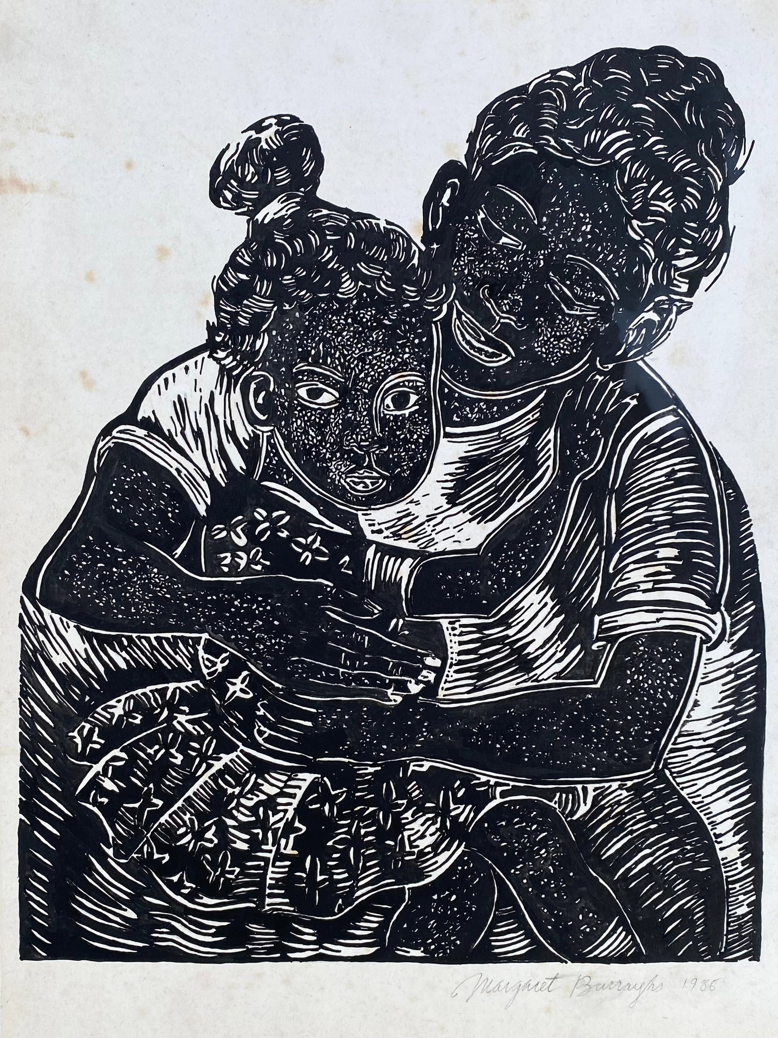Margaret Taylor-Burroughs (1915 - 2010) (Style Of) (1 of 2)