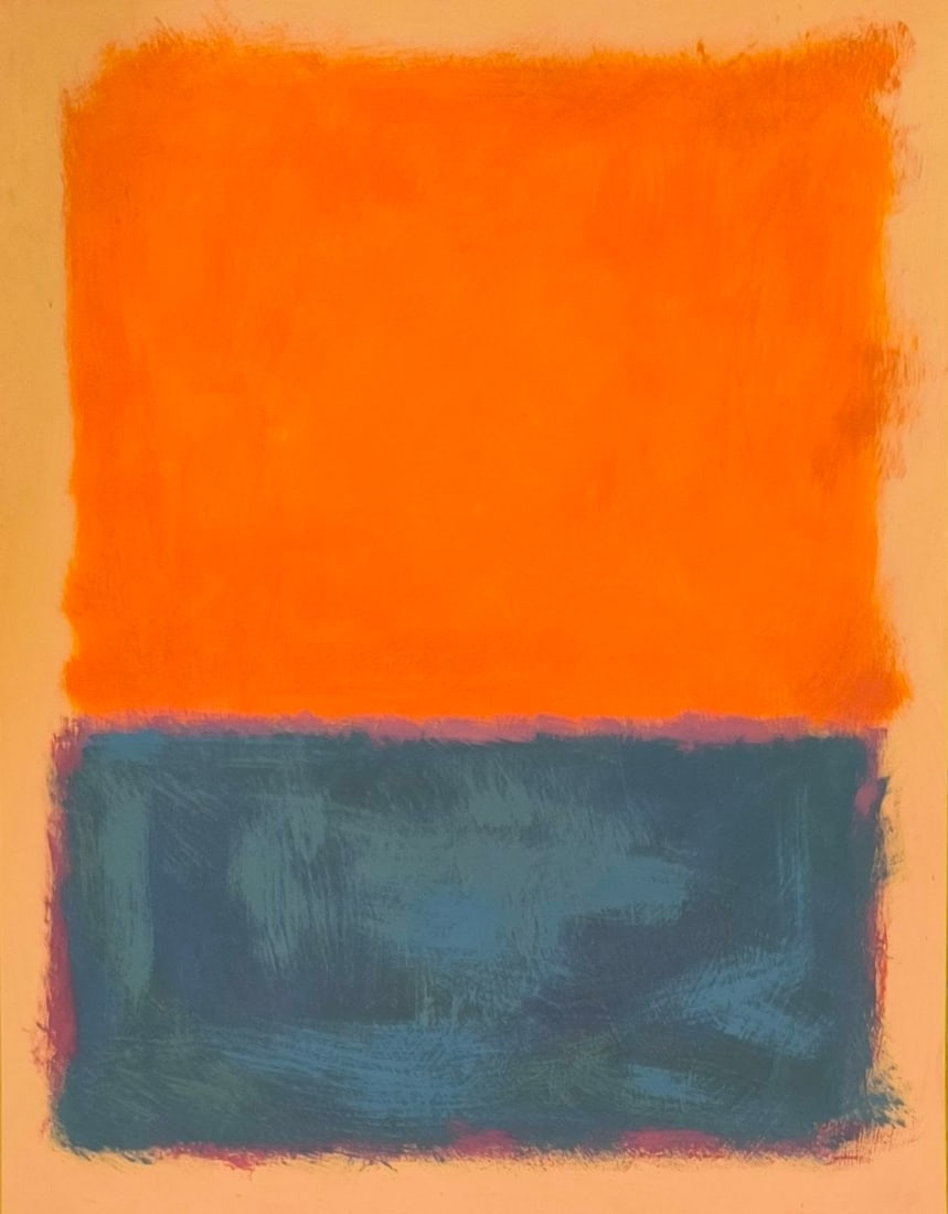 Mark Rothko Mixed Media Style Of (1 of 1)