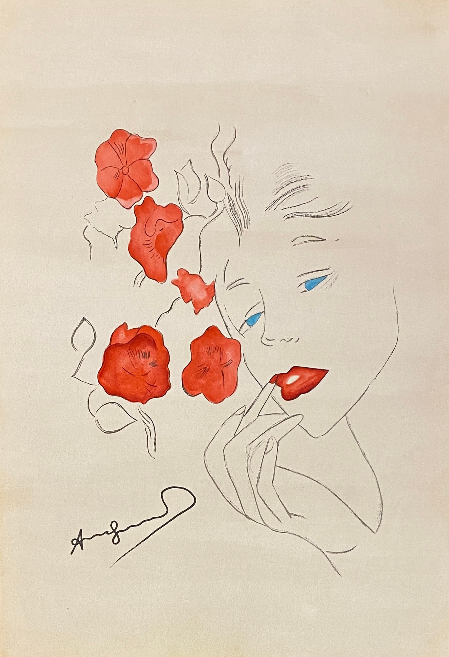 Andy Warhol American, 1928-1987 (Style Of) (1 of 2)