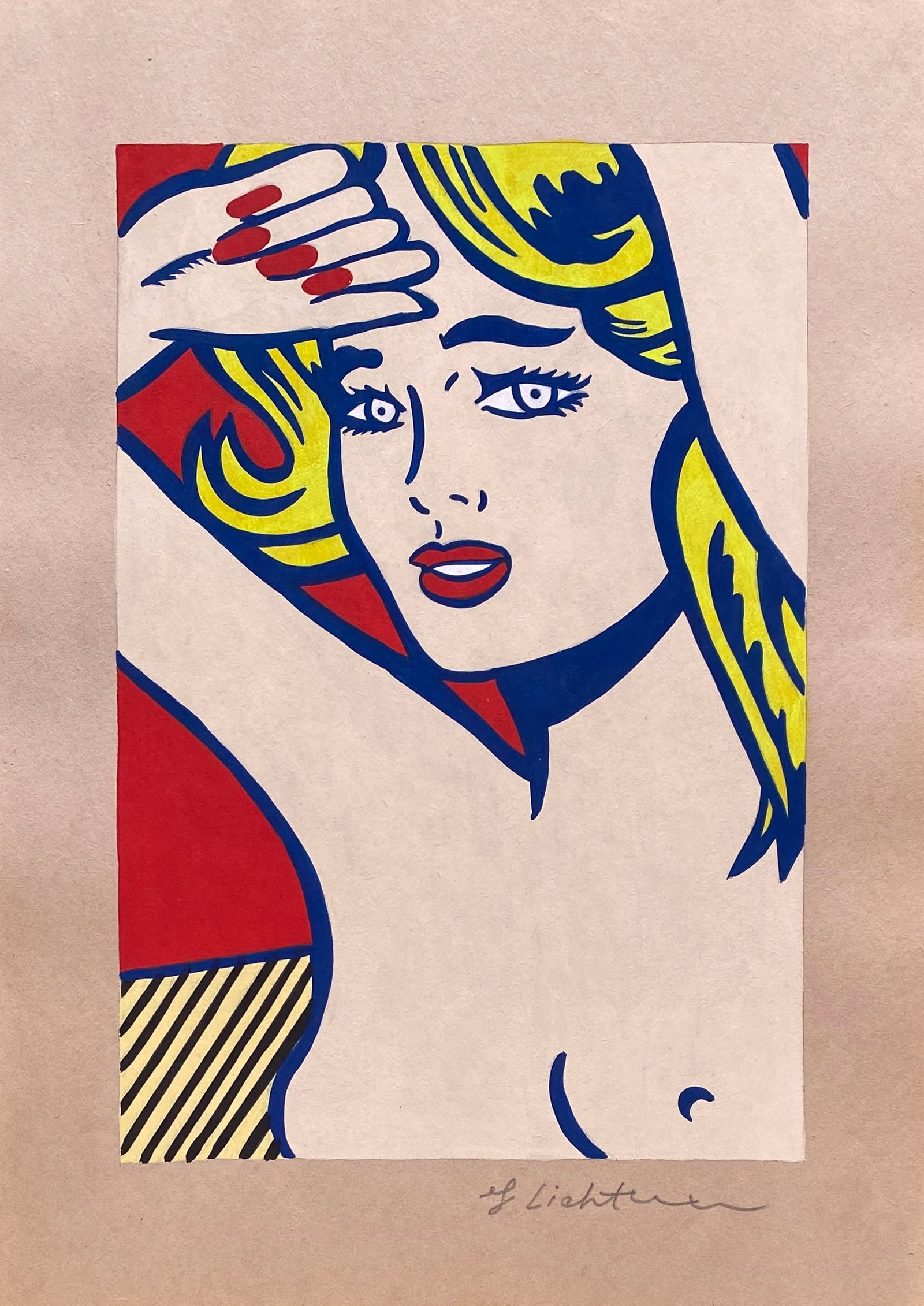 Roy Lichtenstein New York Style Of (1 of 2)