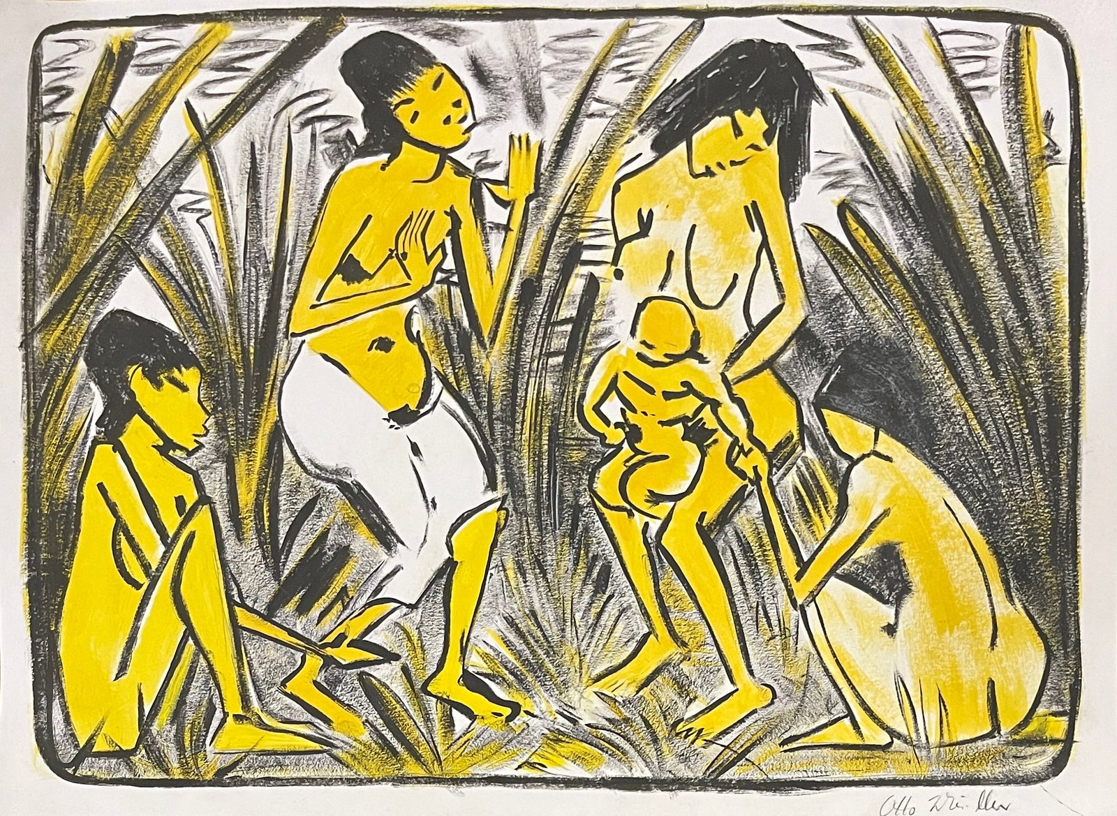 Otto Muller (German, 1974 - 1930) style of (1 of 2)