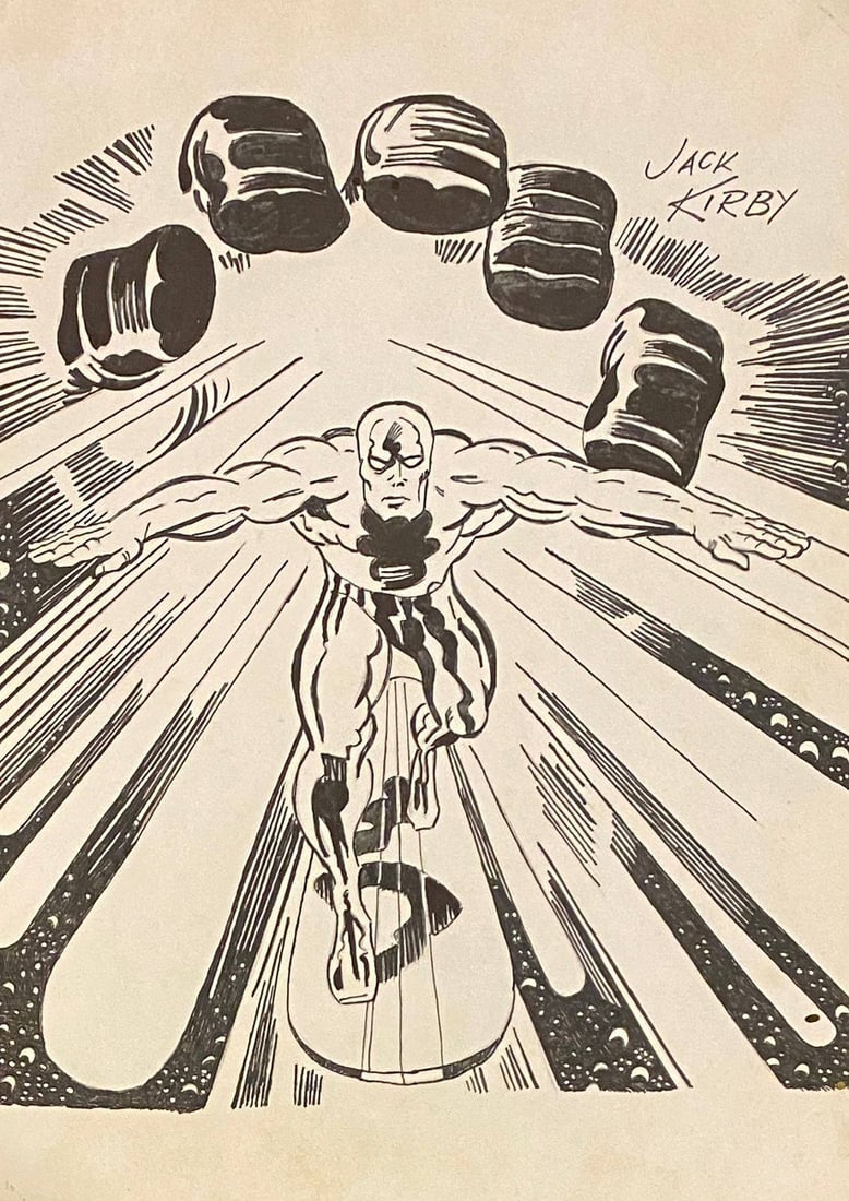Jack Kirby, Drawing (Study) Style Of (1 of 2)
