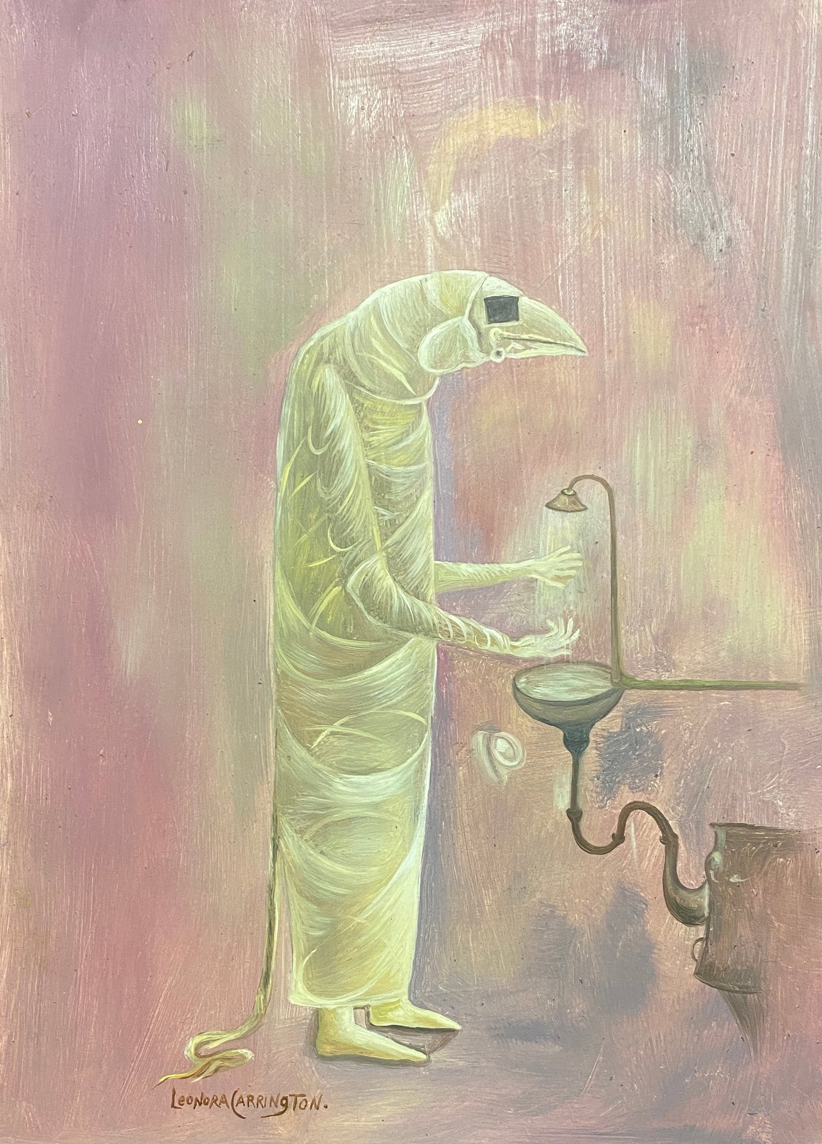leonora Carrington, Mixed Media on paper (Style Of) (1 of 1)