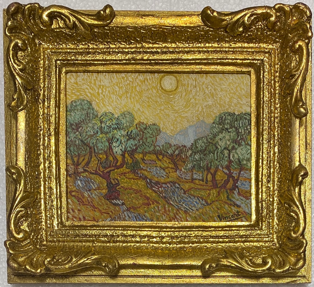Vincent Van Gogh Dutch Framed Oil Painting on Canvas (In Style of) (1 of 6)