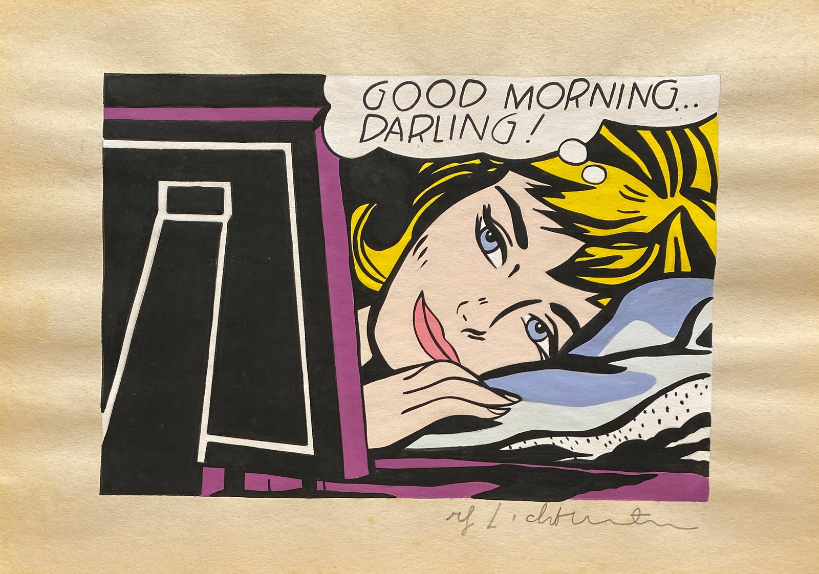 Roy Lichtenstein New York Style Of (1 of 2)