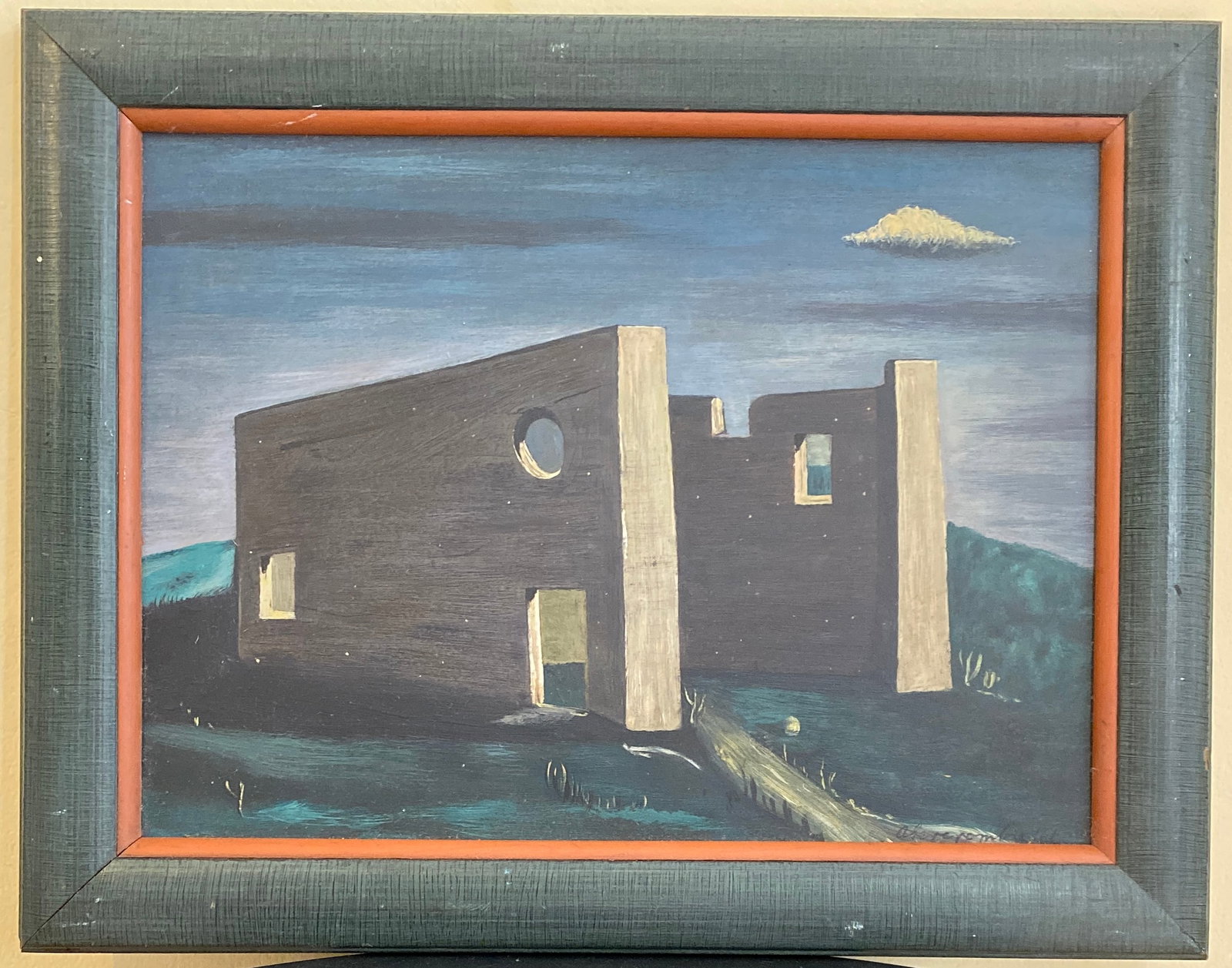 Gertrude Abercrombie (American, 1909-1977) Oil on Panel Style Of (1 of 5)