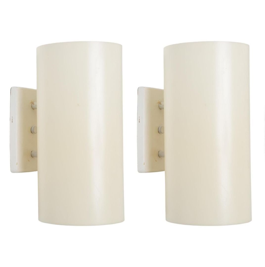 Pair of Large 1960s Paul Mayen Tube Wall Lamp for Habitat (1 of 5)