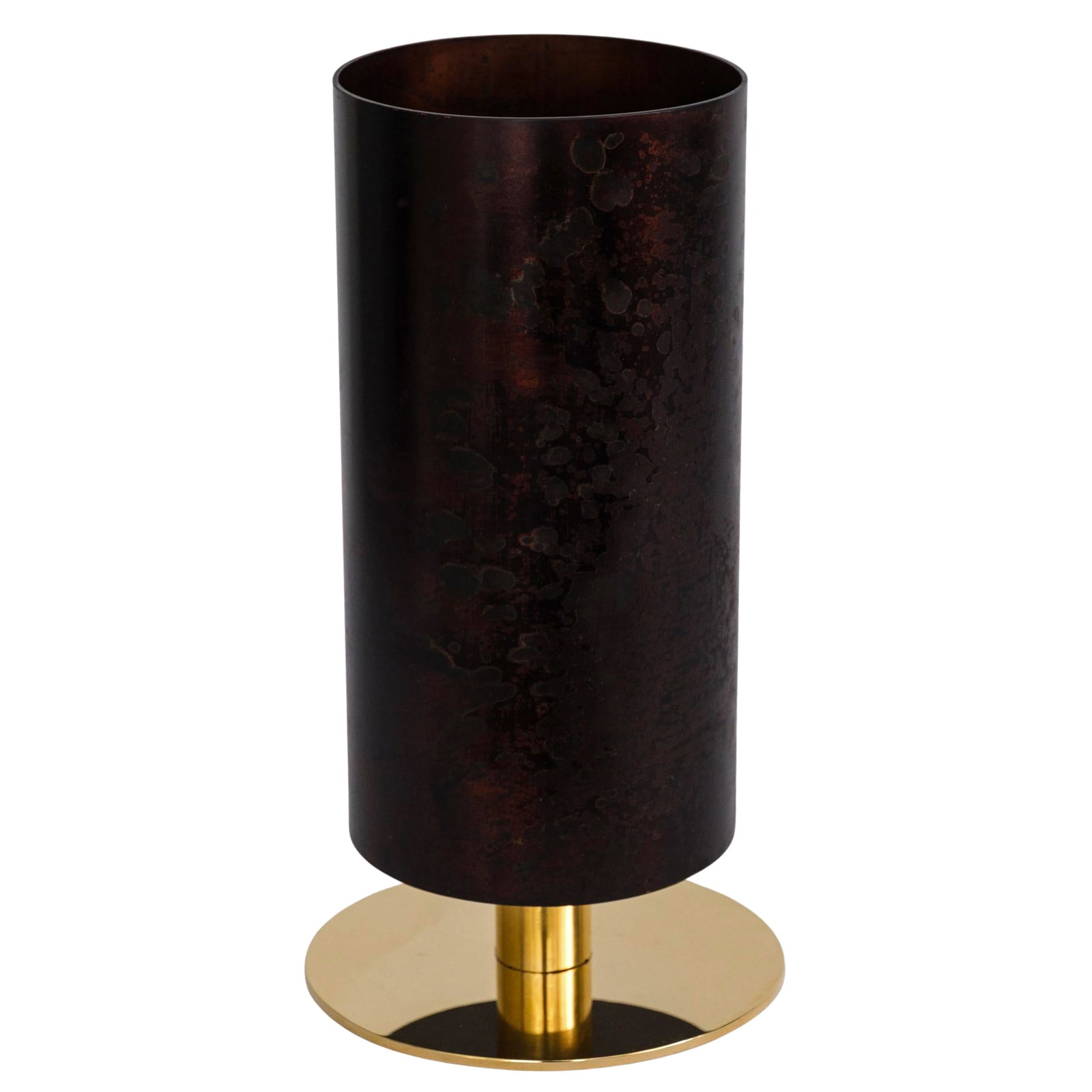 Carl Auböck Model #7247-6 Patinated Brass Vase (1 of 8)