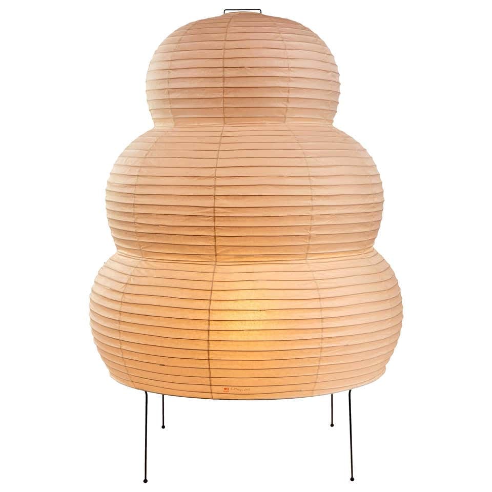 Monumental Isamu Noguchi Akari 25N Floor Lamp (1 of 13)