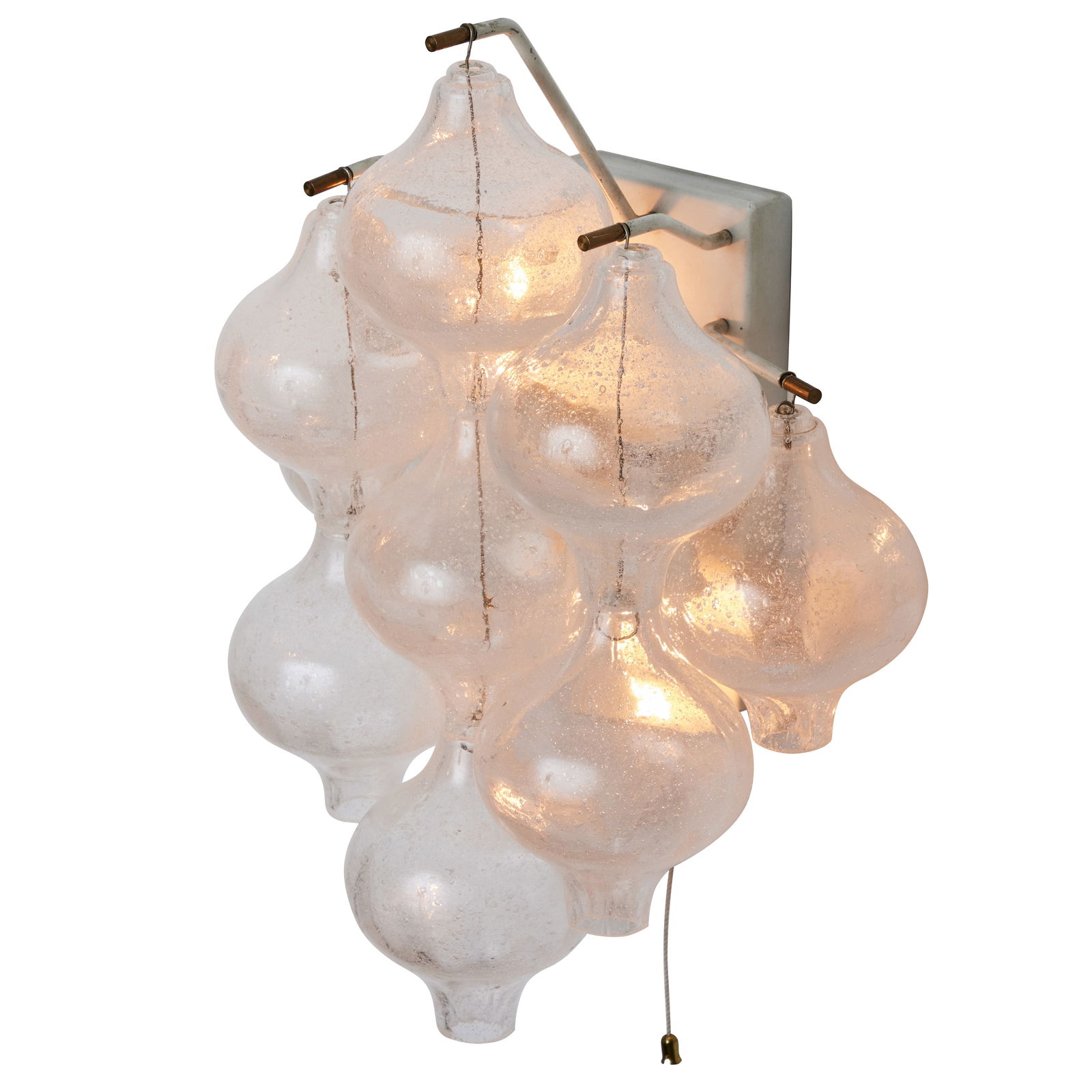 JT Kalmar 'Tulipan 9WA' 9-Globe Blown Murano Glass Wall Sconce (1 of 19)