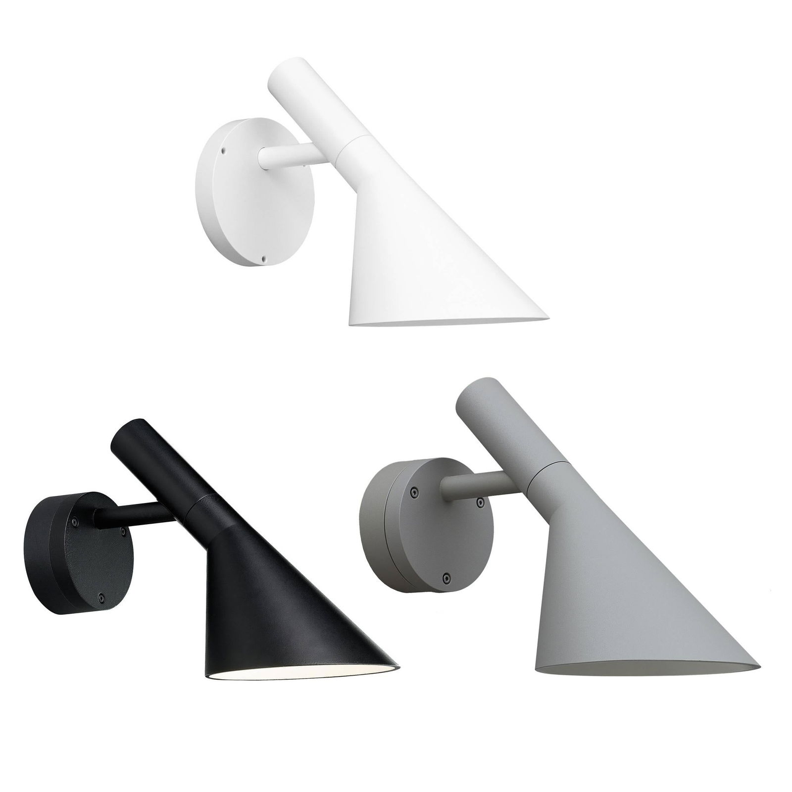 Set of 3 Arne Jacobsen AJ 50 Outdoor Wall Light for Louis Poulsen (1 of 8)