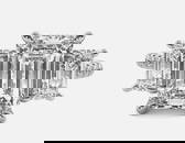 Certified 6 Carat Three Stone Emerald Cut Ring VS1 F Color Lab Grown Diamond 14Kt Solid White Gold