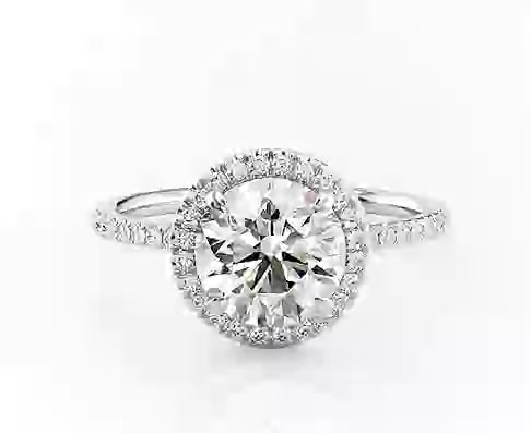 Certified Natural Diamond Round Cut 1 Carat F VS1 14Kt Solid White Gold Engagement Ring: Certified Natural Diamond Round Cut 1 Carat F VS1 14Kt Solid White Gold Engagement Ring - Side Stone is Natural Diamonds 0.30 ct vs1 g color - Ring Size US 6
