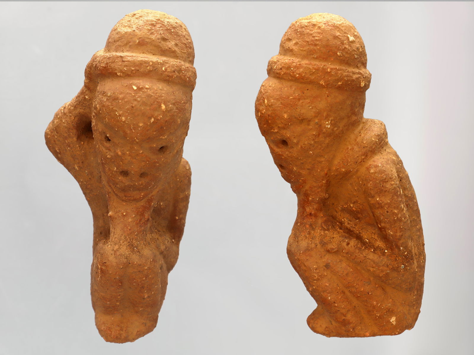 Ancient Africa NOK Civilization Terracotta Burial Figure 500AD (1 of 7)