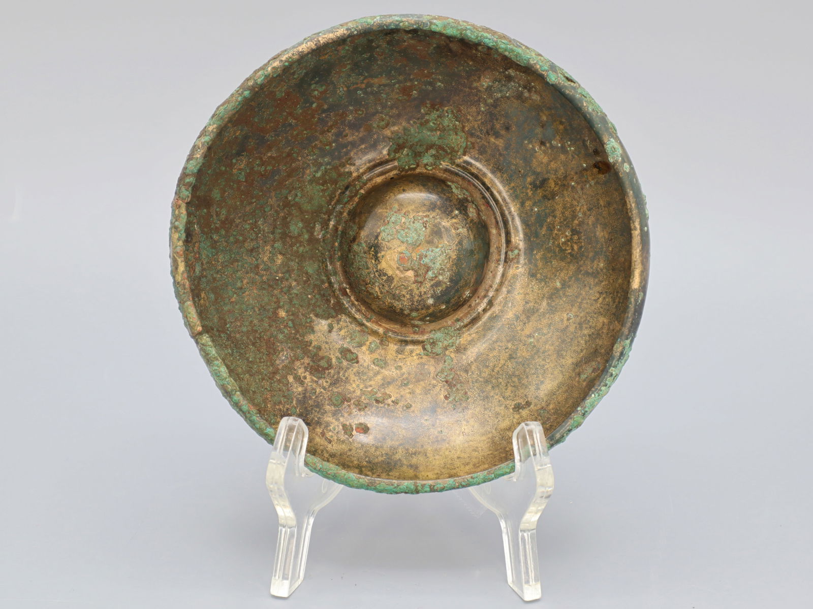 Archaic Greek Phrygian Phiale Mesomphalos, Bronze 6th C BC (1 of 8)