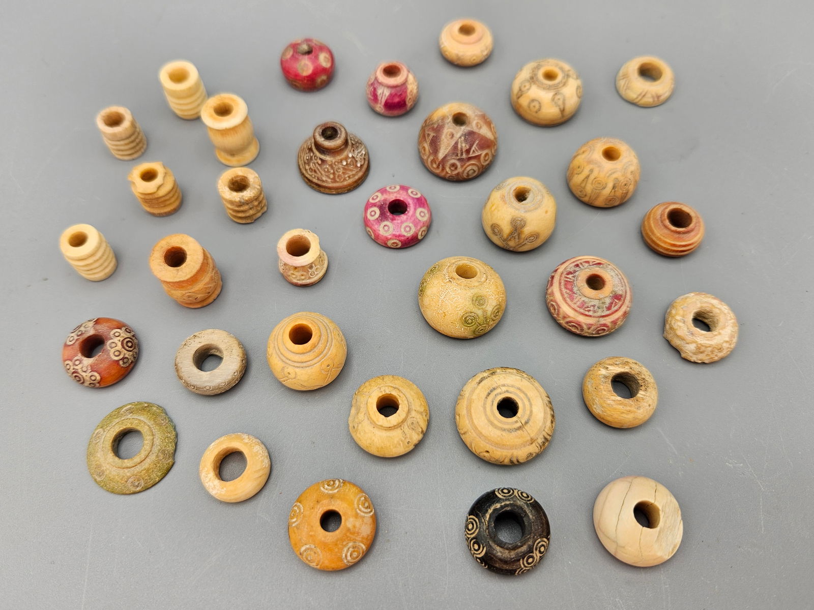 Ancient Spindles Whorl In A Large Collection, Levant And Egypt (1 of 5)