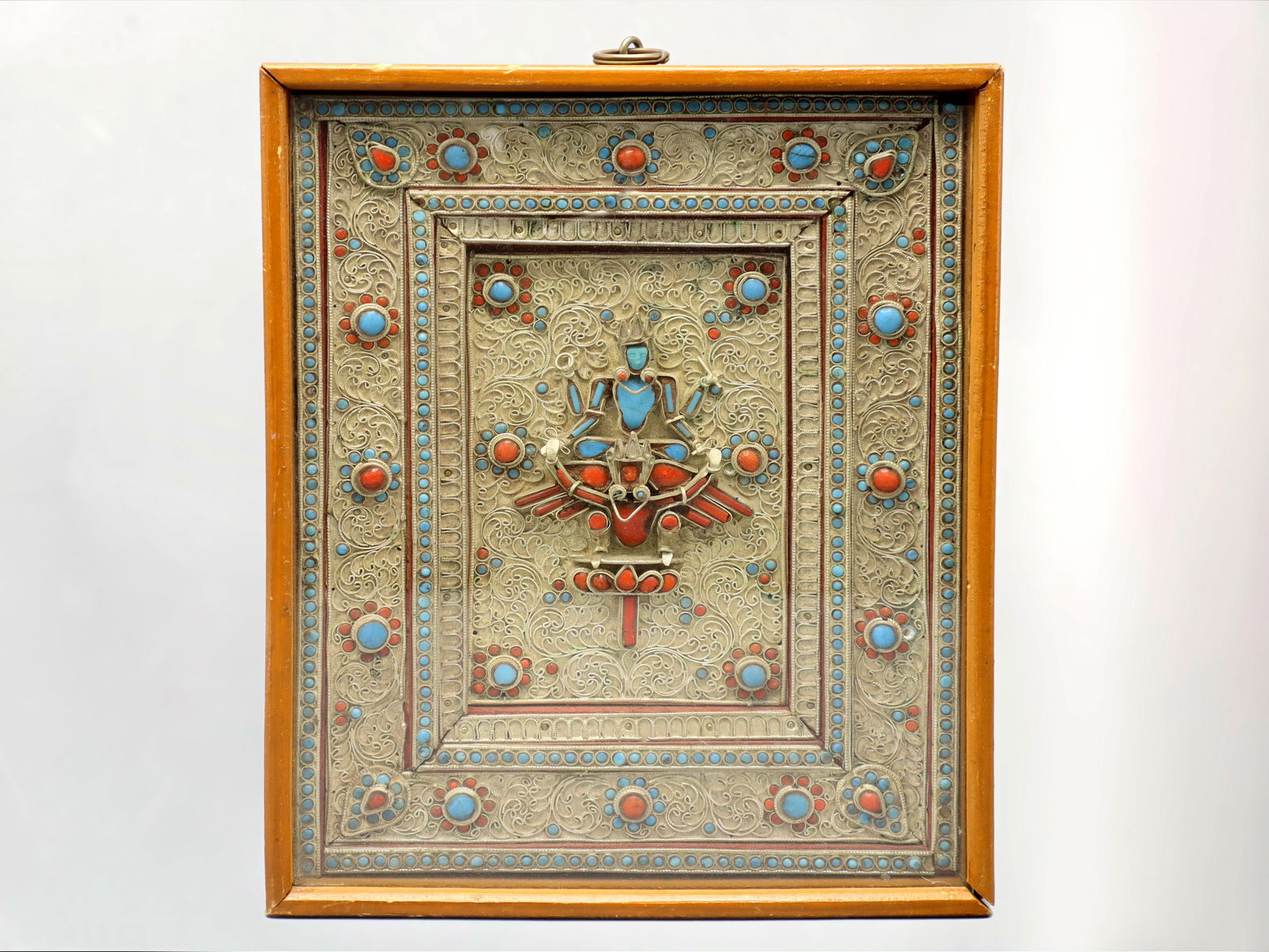 Tibet 19th C Or Prior, A Fragment Of Ornament For A Deity (1 of 4)