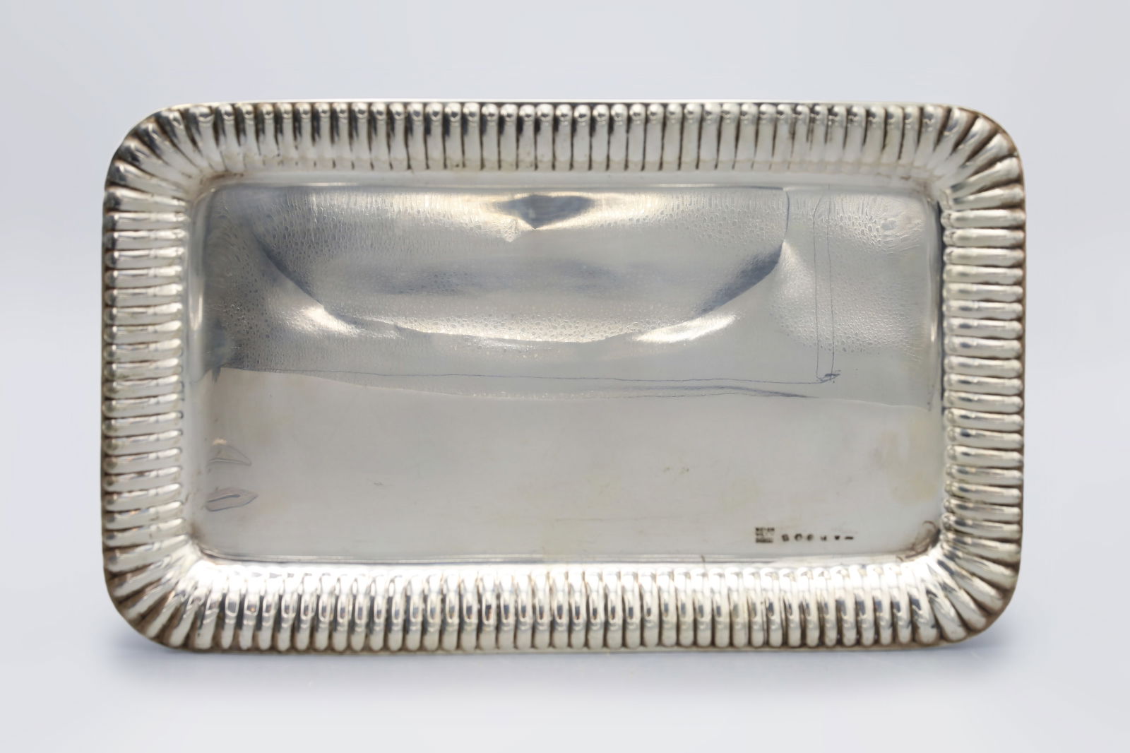 Josef Hoffmann For Wiener Werkstatte, A Small Silver Tray With Lobulated Rims, Art Deco Style (1 of 5)