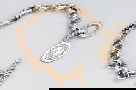 Vintage Rolo Chain Bracelet, 925 Sterling Silver, National Womens Martial Arts Federation, Jewelry: Vintage Rolo Chain Bracelet, 925 Sterling Silver, National Womens Martial Arts Federation, Jewelry. Dimensions Length 8 inches. Weight 31.1 grams. All Measurements Are Approximate. DISCLAIMER: Read Th
