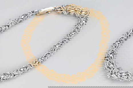 Vintage 1990s Taxco Mexico, Braided Byzantine Rolo Chain Bracelet, 925 Sterling Fashion Jewelry: Vintage 1990s Taxco Mexico, Braided Byzantine Rolo Chain Bracelet, 925 Sterling Fashion Jewelry. Dimensions Length 7.25 inches. Weight 19.7 grams. All Measurements Are Approximate. DISCLAIMER: Read Th