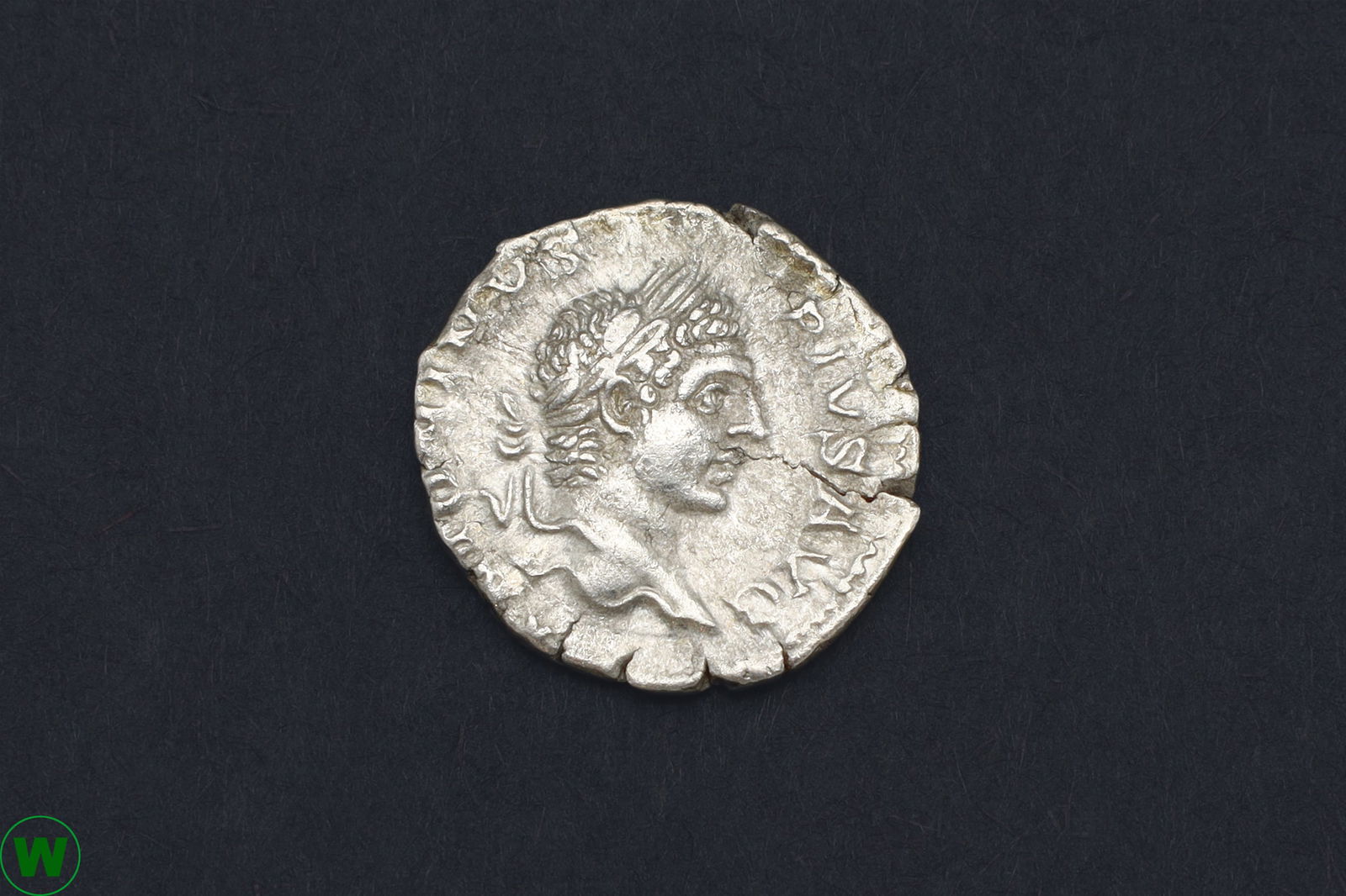 Roman Empire, Silver Denarius Coin Under Emperor Caracalla (1 of 4)