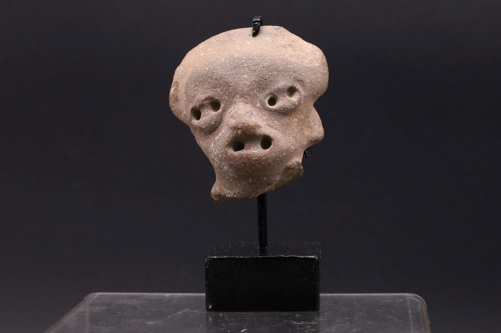 Early Chupicuaro Idol, Circa 500BC To 100 BC, A Terracotta Head Figure. Guanajuato, Mexico (1 of 5)