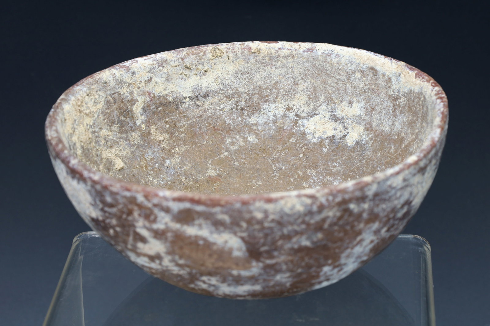 Ancient 10th To 5th Century BC Terracotta Bowl, Near East Or Cypriot, Dome Round Profile, Iron Age: Ancient 10th To 5th Century B.C. Terracotta Bowl, Near East Or Cypriot, Dome Round Profile, Iron Age. Provenance: From a NYC, Private Lexington Ave Collector. DISCLAIMER: Read The Description And Watc